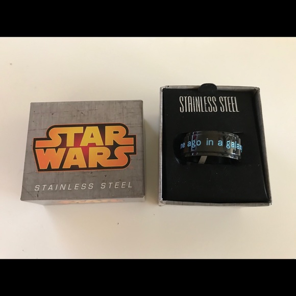 RARE Star Wars® A Long Time Ago Steel Spinner sz12 - Picture 4 of 5